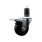 Service Caster 3.5'' SS Phenolic Swivel 1-5/8'' Expanding Stem Caster Total Lock Brake SCC-SSEXTTL20S3514-PHS-158 - alternate 1